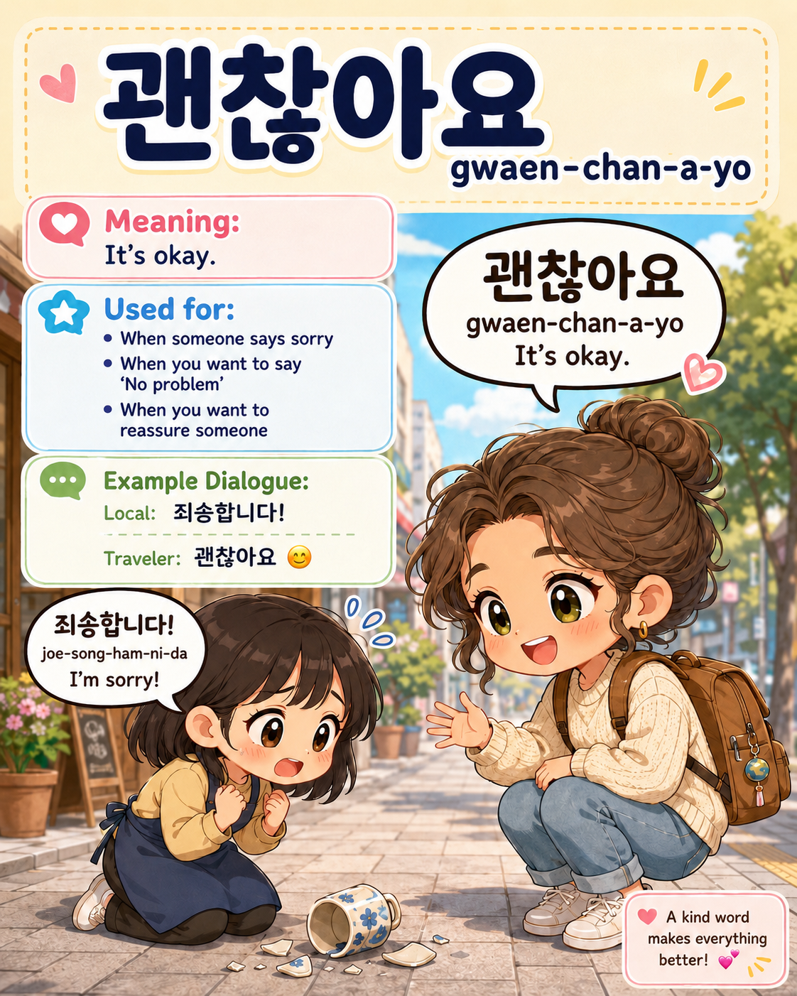 5 Korean Phrases for When You Make a Mistake — cut 3