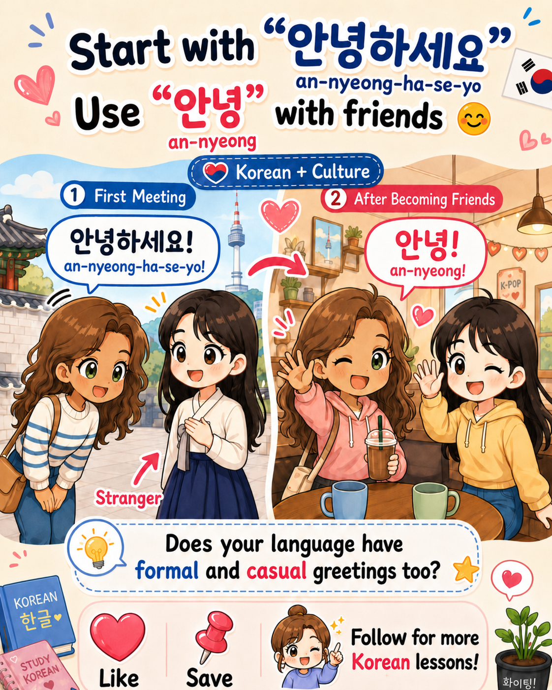 How to Say Hello in Korean — cut 6